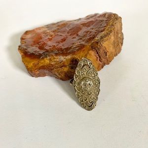 Vintage Sterling Silver Statement Ring